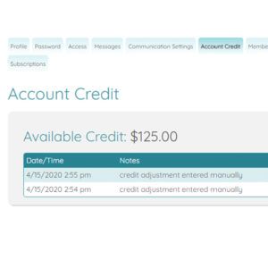 Fundraising Credits