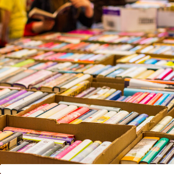 Host a virtual book fair for your parent organization