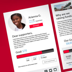 Fundraising Personalized Peer-to-Peer