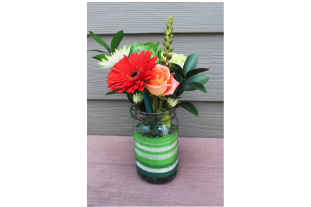 Volunteer Appreciation Puns from Membership Toolkit. Picture of Mason jar filled with flowers for pun, "Thank you for being Uh-MASON!"