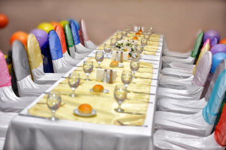 Volunteer Appreciation Celebration Ideas from Membership Toolkit. Image of a table set for a celebration.
