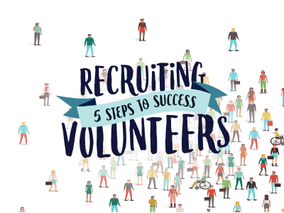 RECRUITING VOLUNTEERS, 5 STEPS TO SUCCESS